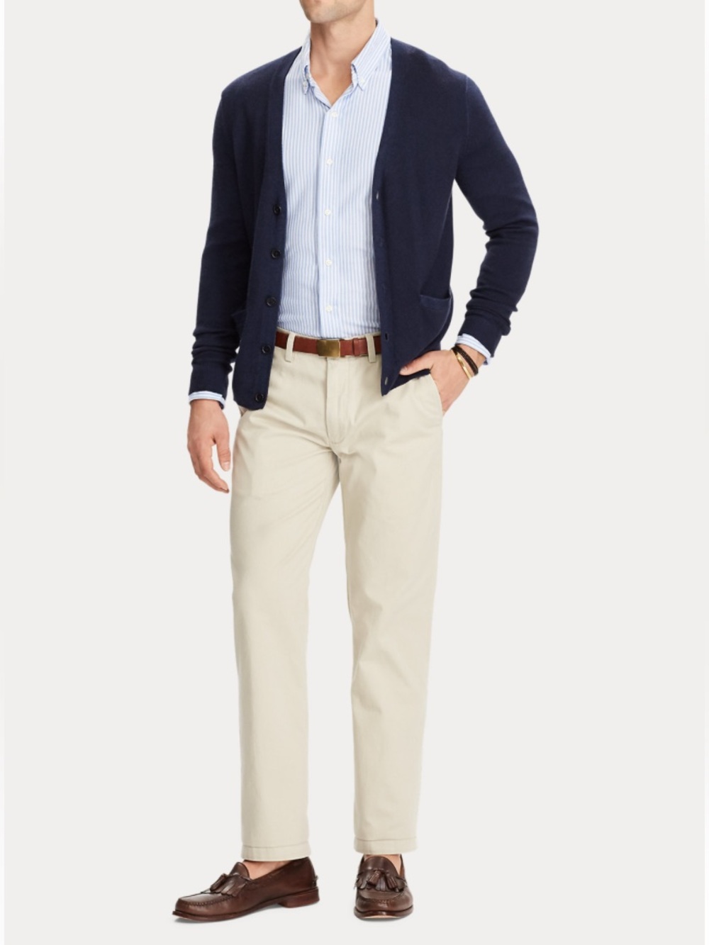 Polo by Ralph Lauren Classic Khaki Chino Pants Size 36/34